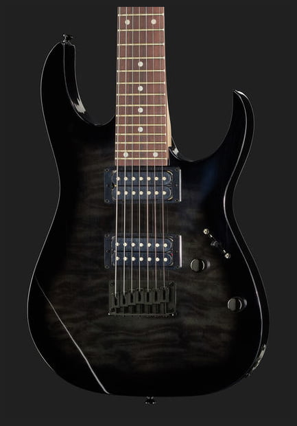 Ibanez GRG7221QA TKS Guitarra Eléctrica 7 Cuerdas Transparent Black Sunburst 9