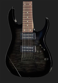 Ibanez GRG7221QA TKS Guitarra Eléctrica 7 Cuerdas Transparent Black Sunburst 9