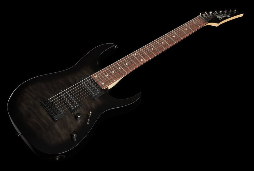 Ibanez GRG7221QA TKS Guitarra Eléctrica 7 Cuerdas Transparent Black Sunburst 15