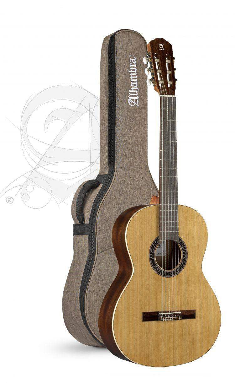 Alhambra 1C 3/4 HT Cadete con Funda Guitarra Española Cedro Brillo 5