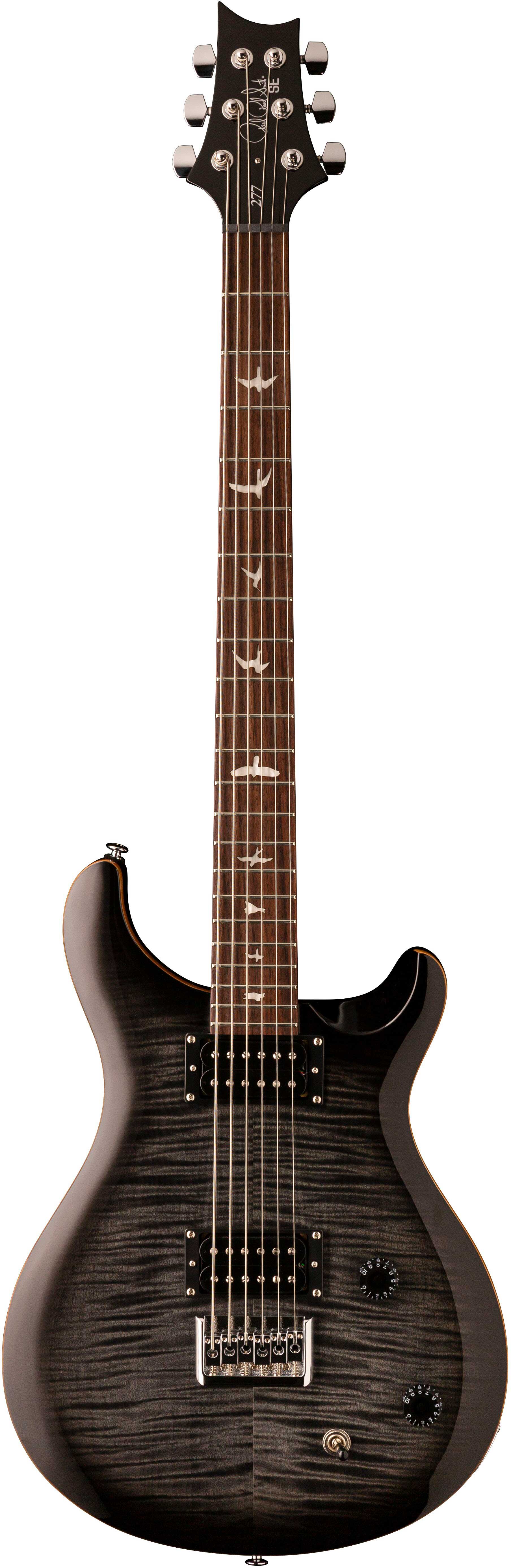 PRS SE 277 Baritone CB Guitarra Eléctrica Charcoal Burst 1