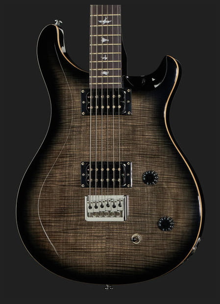 PRS SE 277 Baritone CB Guitarra Eléctrica Charcoal Burst 13