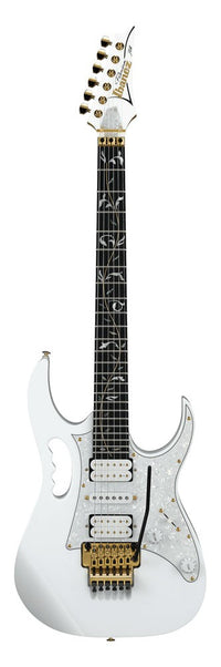 Ibanez JEM7Vp WH Steve Vai Guitarra Eléctrica Blanca 1