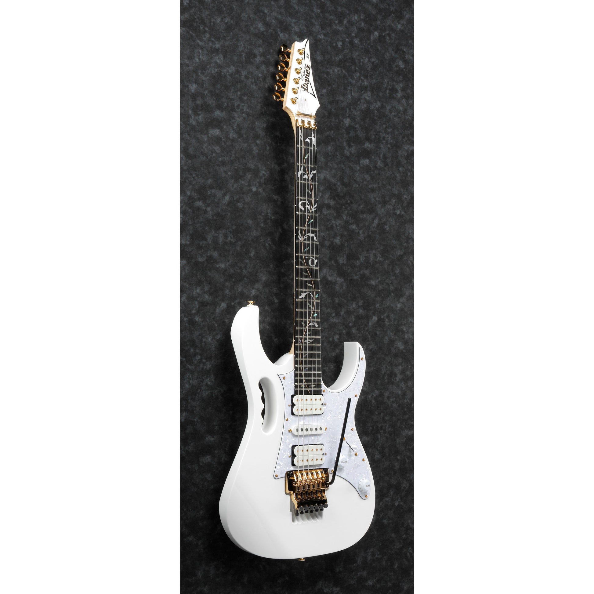 Ibanez JEM7Vp WH Steve Vai Guitarra Eléctrica Blanca 11