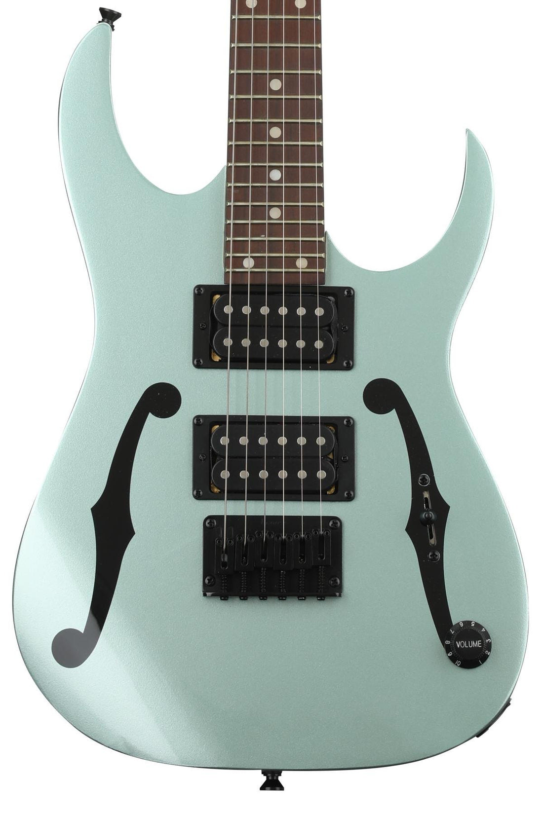 Ibanez PGMM21 MGN Mikro Paul Gilbert Guitarra Eléctrica Metallic Light Green 2