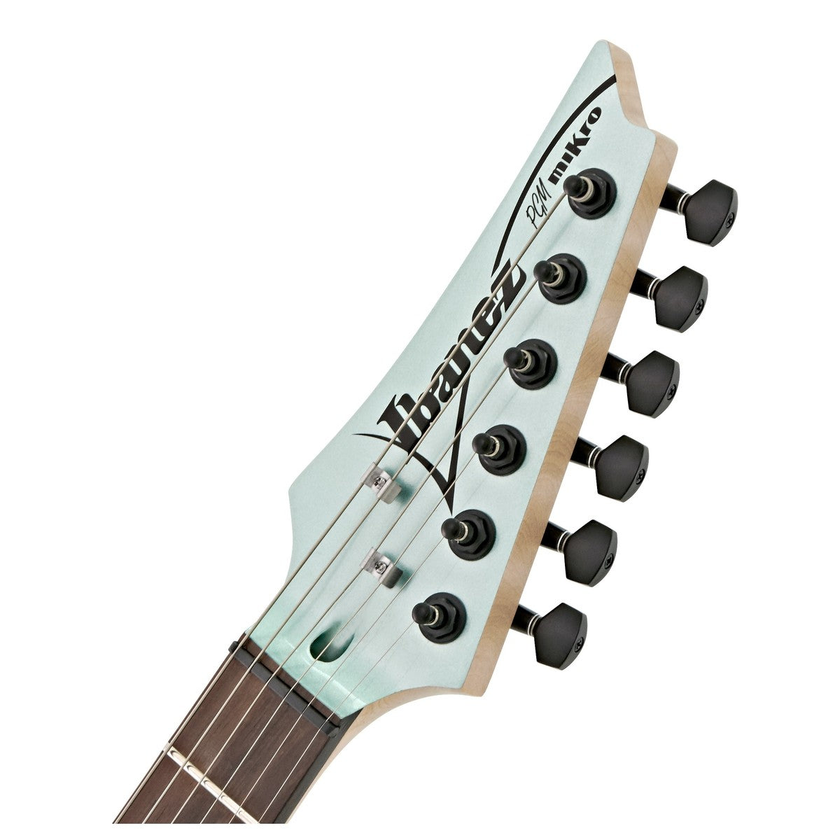 Ibanez PGMM21 MGN Mikro Paul Gilbert Guitarra Eléctrica Metallic Light Green 8