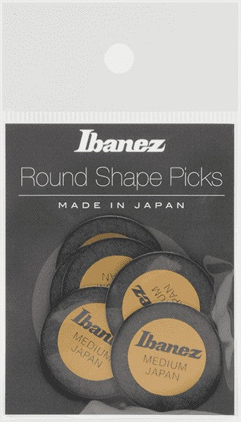 Ibanez PPA1M BK Set 6 Púas Redondas Negras 1