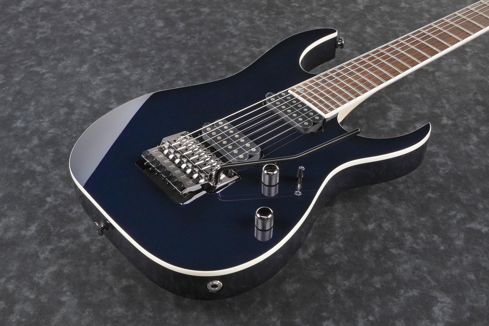 Ibanez RG2027XL DTB Prestige Guitarra Eléctrica 7 Cuerdas Dark Tide Blue 10