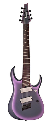 Ibanez RGD71ALMS BAM Axion Label Guitarra Eléctrica 7 Cuerdas Multiescala Black Aurora Burst 2