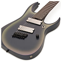 Ibanez RGD71ALMS BAM Axion Label Guitarra Eléctrica 7 Cuerdas Multiescala Black Aurora Burst 4