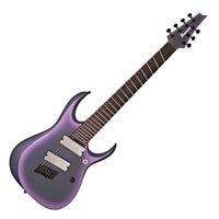 Ibanez RGD71ALMS BAM Axion Label Guitarra Eléctrica 7 Cuerdas Multiescala Black Aurora Burst 7