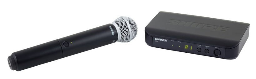 Shure BLX24E SM58 Sistema Inalámbrico de Mano Vocal SM 1