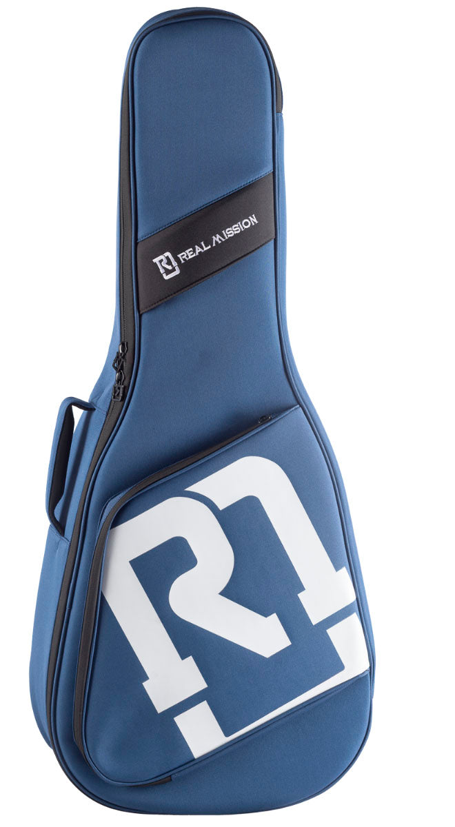 Real Mission FRMABL Funda para Guitarra Acústica Azul 1