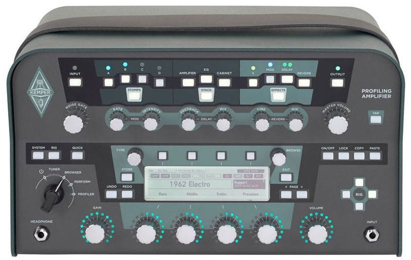 Kemper Profiling Head Black Cabezal Amplificador Guitarra Negro 1