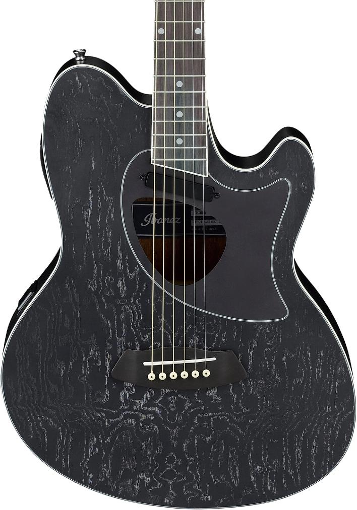 Ibanez TCM50 GBO Guitarra Electroacústica Galaxy Black 2