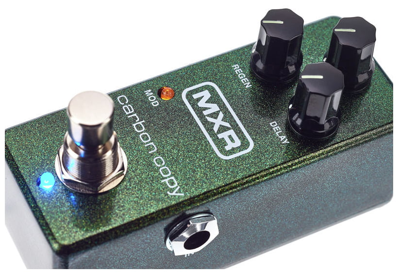 Dunlop M299 MXR Carbon Copy Mini Pedal Delay Analógico 8