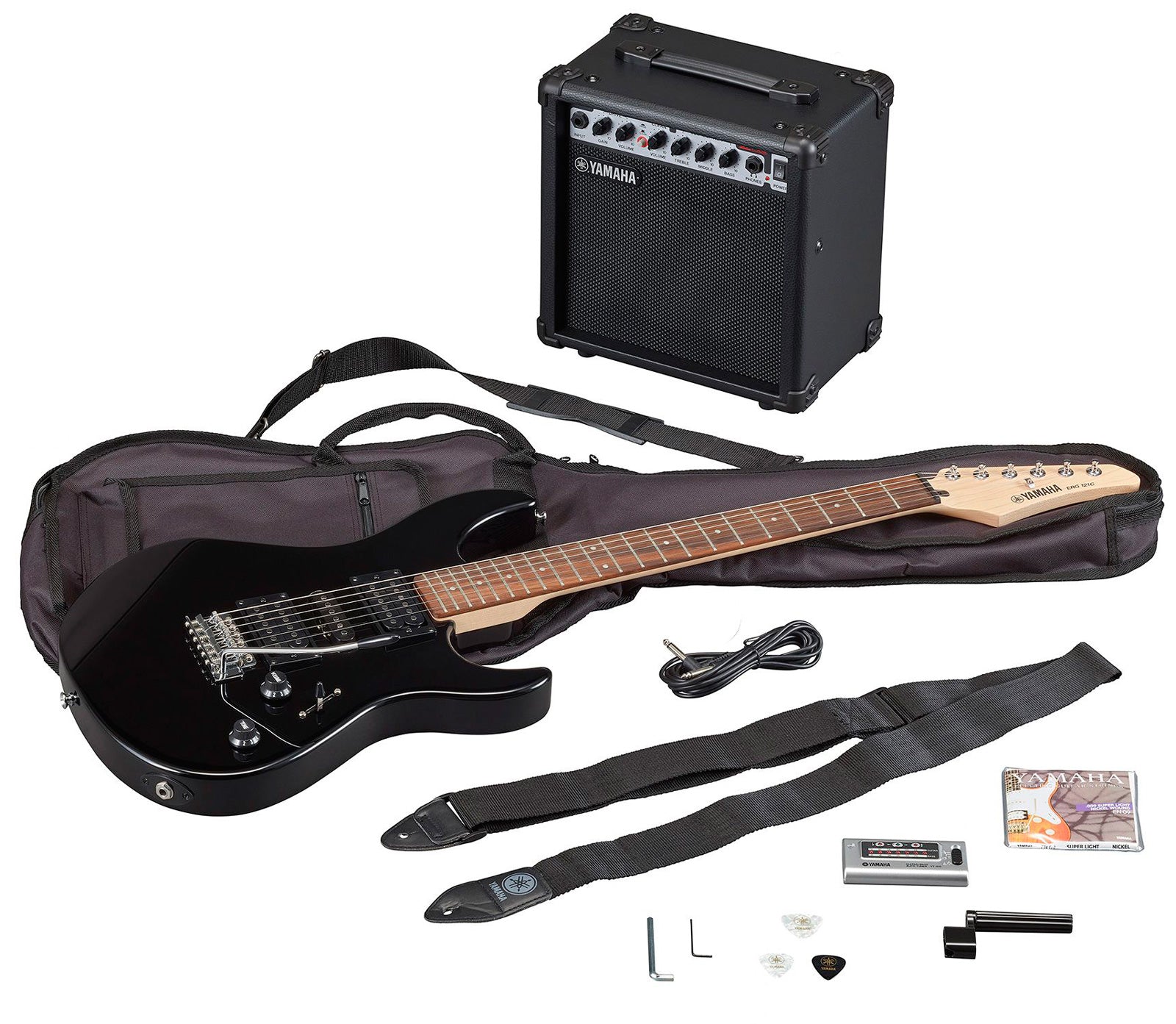 Yamaha ERG121GPIIHII Pack Guitarra Eléctrica Negro 2