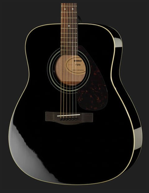 Yamaha F370 BL Guitarra Acústica Negra 9