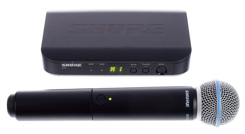 Shure BLX24E B58 Sistema Inalámbrico de Mano Vocal Beta 58 1