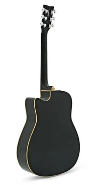 Yamaha FX370C BL Guitarra Electroacústica Dreadnought Negra 2