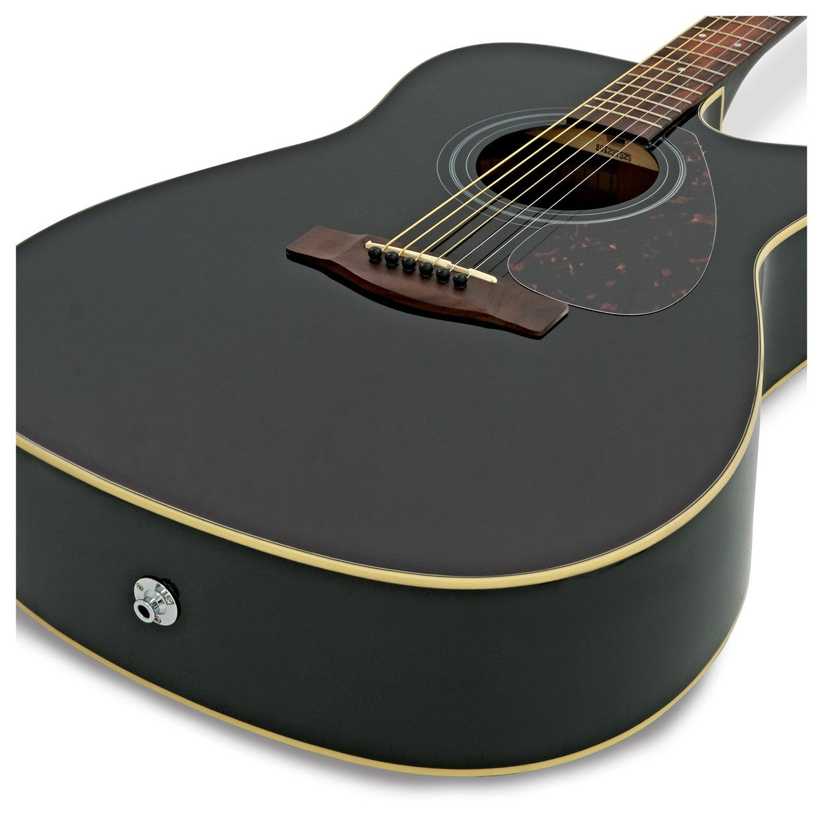 Yamaha FX370C BL Guitarra Electroacústica Dreadnought Negra 4