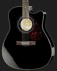 Yamaha FX370C BL Guitarra Electroacústica Dreadnought Negra 10