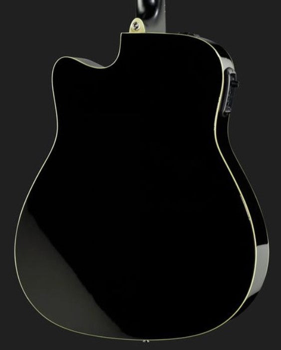 Yamaha FX370C BL Guitarra Electroacústica Dreadnought Negra 11