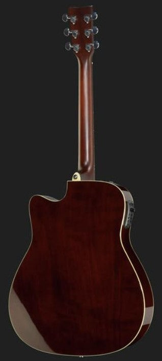 Yamaha FX370C TBS Guitarra Electroacústica Dreadnought Tobacco Brown Sunburst 3