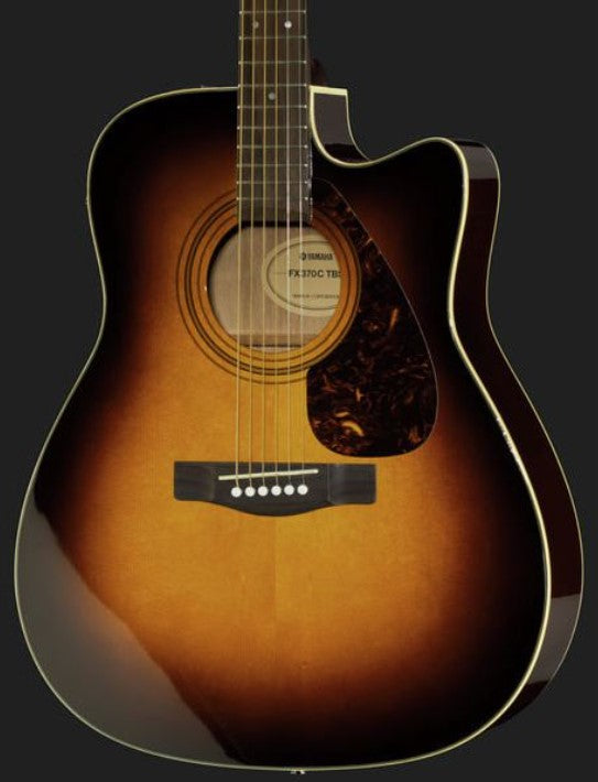 Yamaha FX370C TBS Guitarra Electroacústica Dreadnought Tobacco Brown Sunburst 4