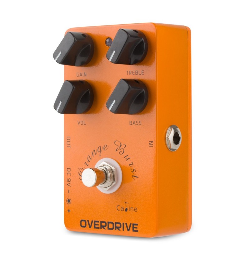 Caline CP18 Orange Burst Pedal Overdrive Booster Guitarra 3