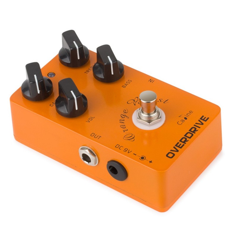 Caline CP18 Orange Burst Pedal Overdrive Booster Guitarra 4