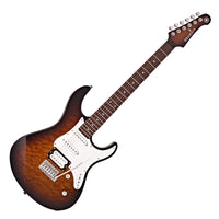 Yamaha Pacifica 212VQM TBS Guitarra Eléctrica Quilted Maple Tobacco Brown Sunburst 7