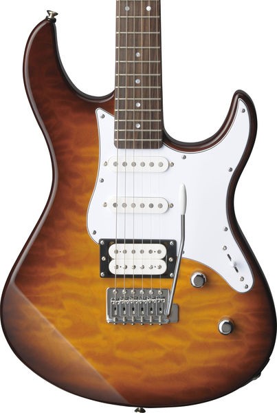 Yamaha Pacifica 212VQM TBS Guitarra Eléctrica Quilted Maple Tobacco Brown Sunburst 9