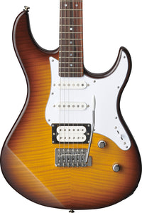 Yamaha Pacifica 212VFM TBS Guitarra Eléctrica Flamed Maple Tobacco Brown Sunburst 2