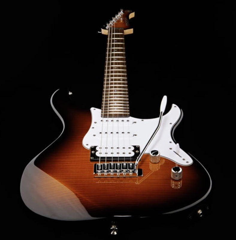 Yamaha Pacifica 212VFM TBS Guitarra Eléctrica Flamed Maple Tobacco Brown Sunburst 13