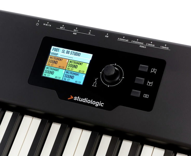 Studiologic SL88 Studio Teclado Controlador Midi 15