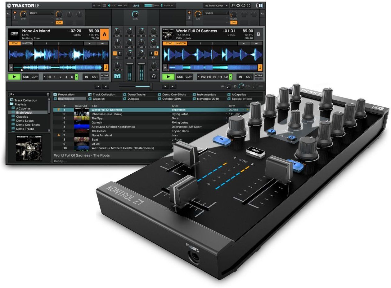 Native Instruments Traktor Kontrol Z1 Superficie Control DJ 15