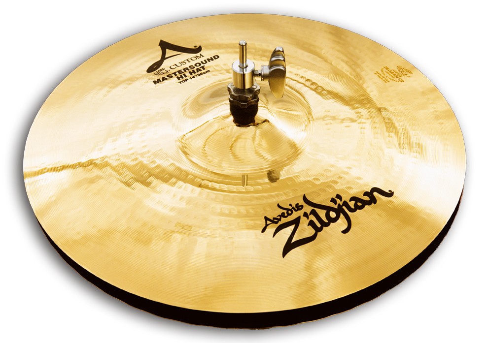 Zildjian A20550 A Custom 14 Mastersound Platos Batería Hihat 14 Pulgadas 1