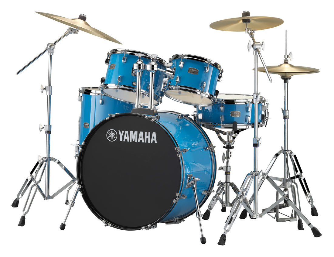 Yamaha RDP2F5 SKB CPset Rydeen Batería Acústica con Herrajes y Platos Sky Blue 1