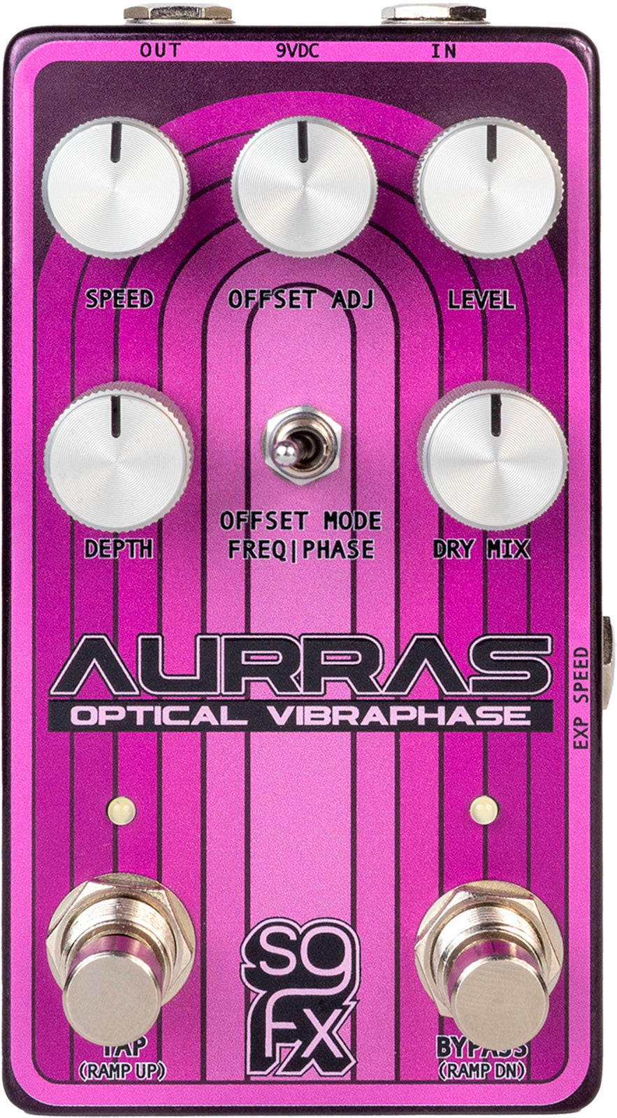 Solid Gold FX Aurras Optical Vibraphase Pedal Phase Shifter 1