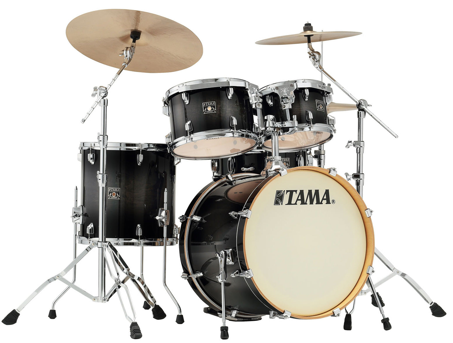 Tama CL50RS TPB Superstar Classic Batería Acústica Transparent Black Burst 1