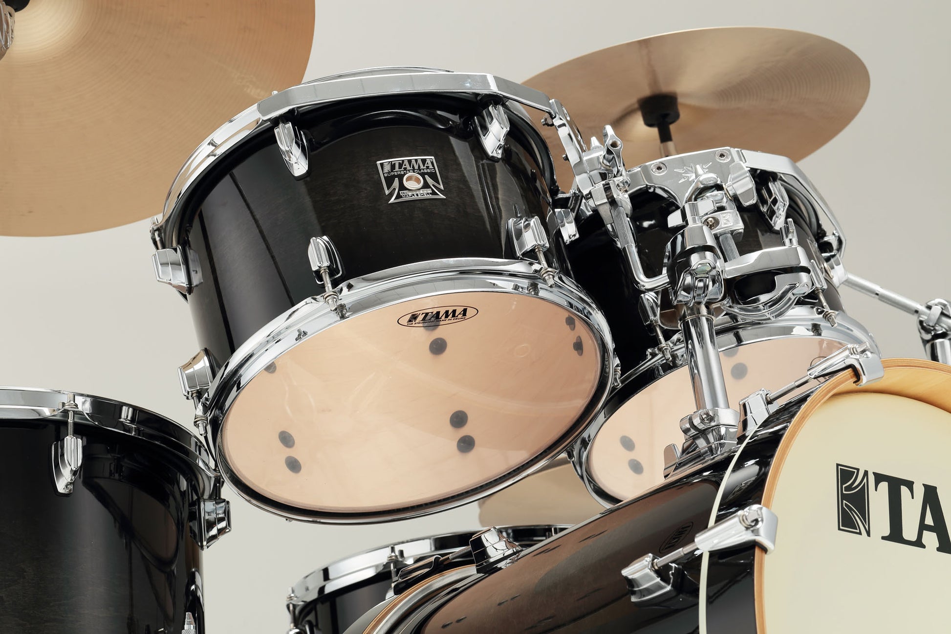 Tama CL50RS TPB Superstar Classic Batería Acústica Transparent Black Burst 4