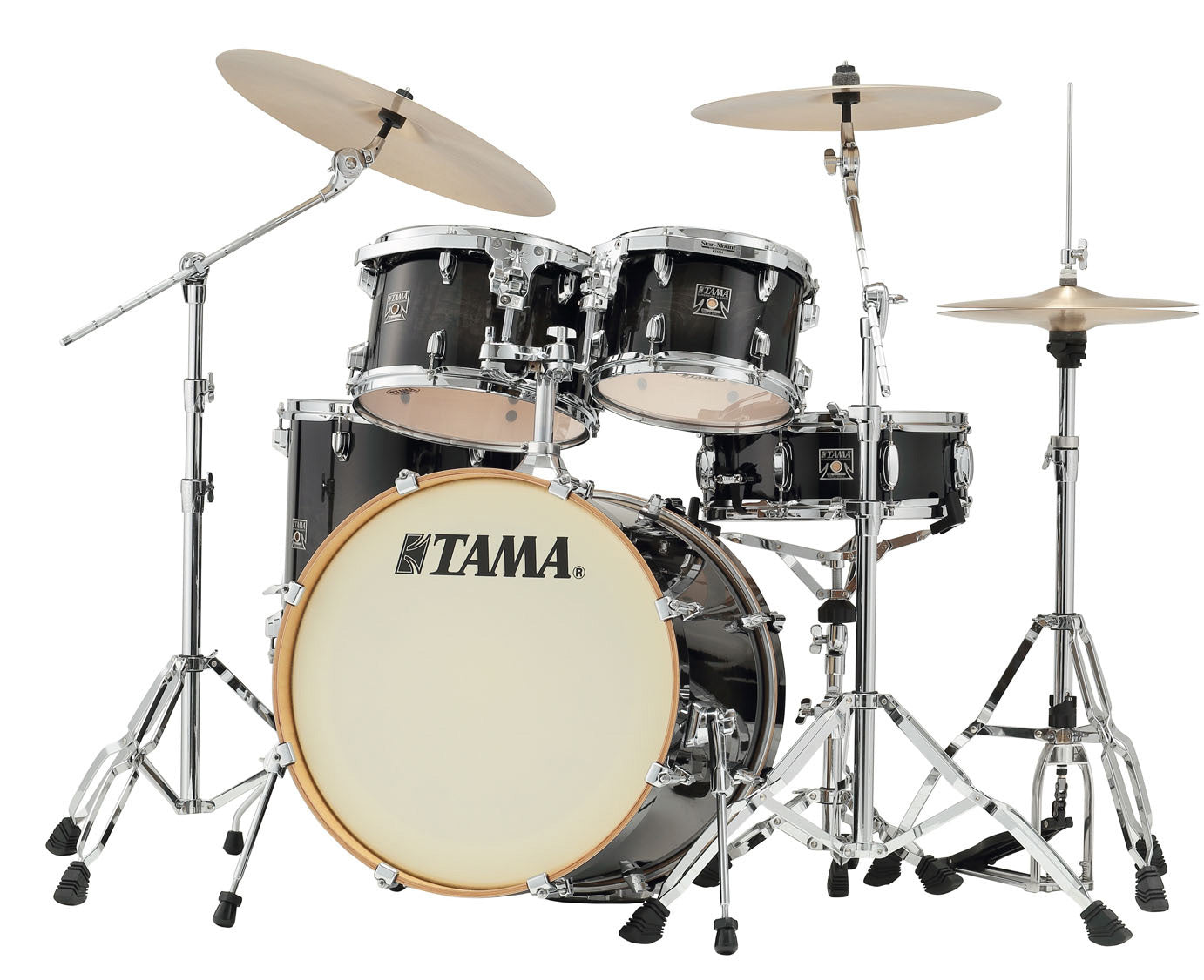 Tama CL50RS TPB Superstar Classic Batería Acústica Transparent Black Burst 6