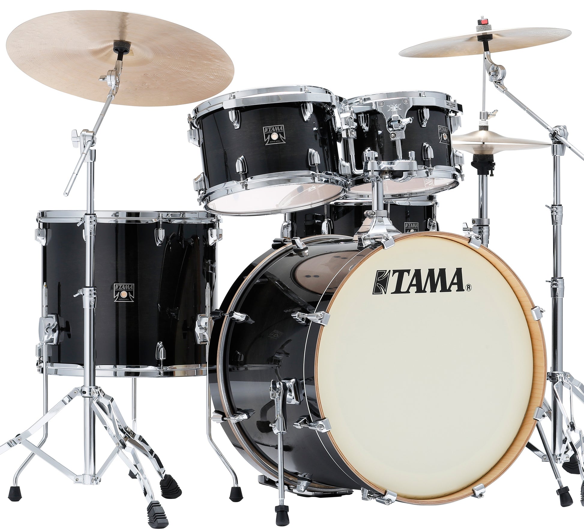 Tama CL52KRS TPB Superstar Classic Batería Acústica Transparent Black Burst 15