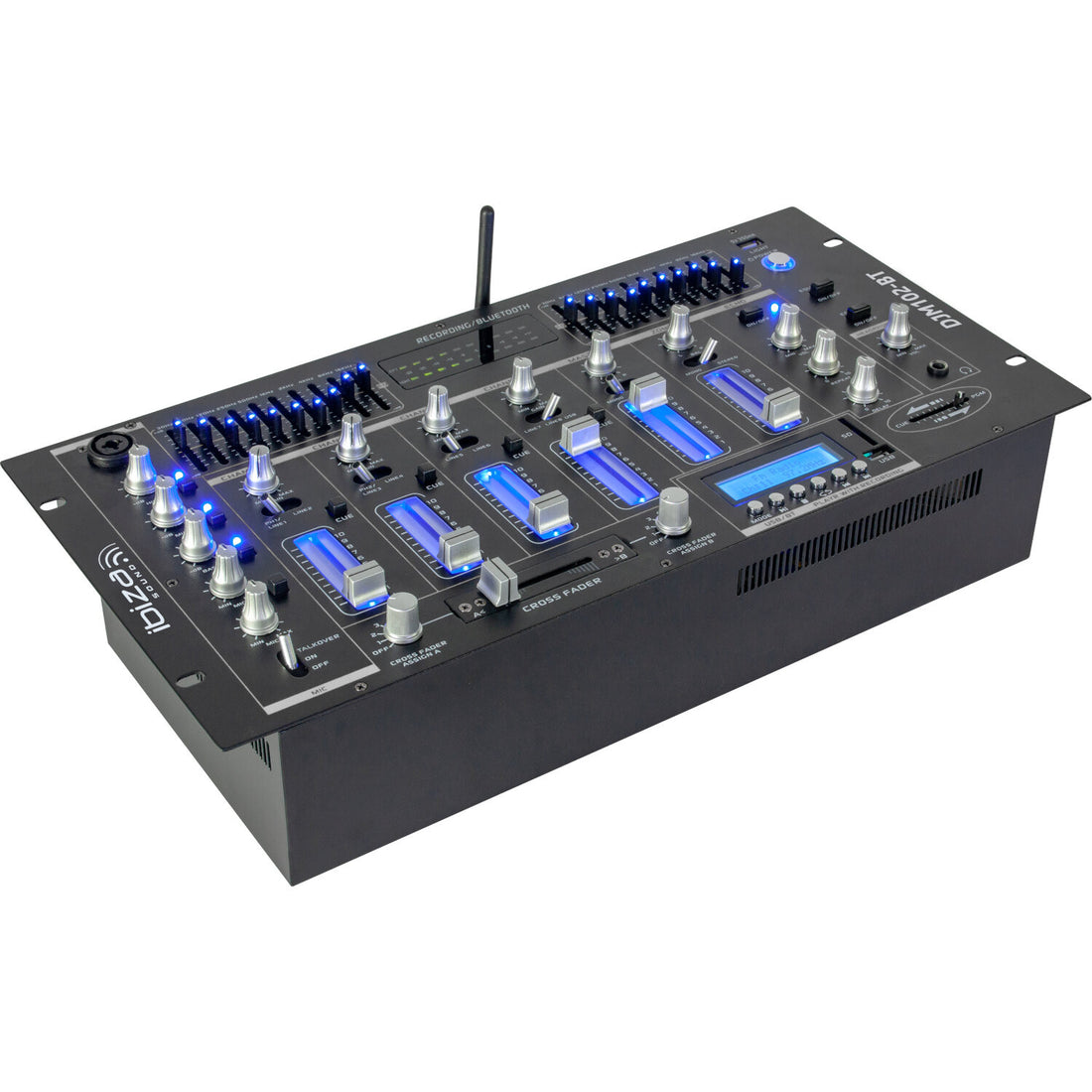 Ibiza Sound DJM102-BT Mesa de Mezclas 12 Entradas con Bluetooth 2