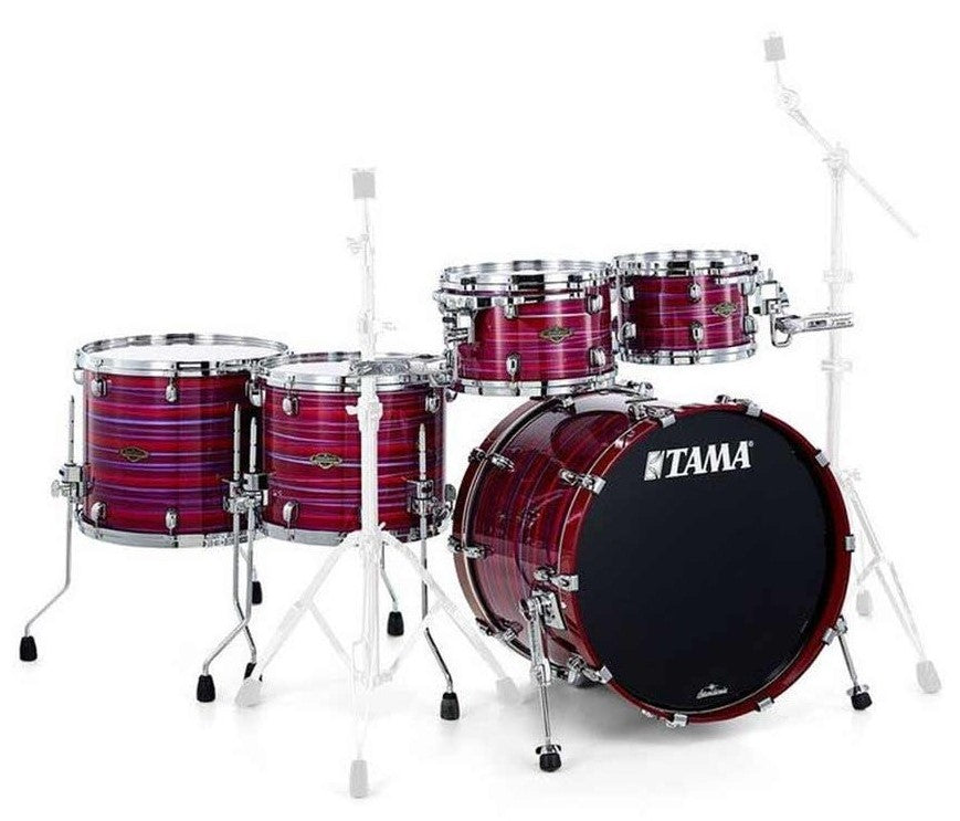 Tama WBS52RZS LPO Starclassic Walnut Birch Batería Acústica Lacquer Phantasm Oyster 1