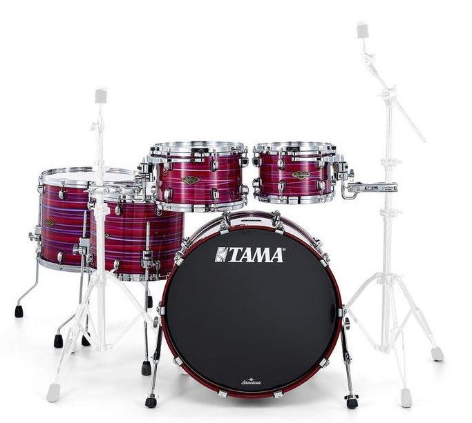 Tama WBS52RZS LPO Starclassic Walnut Birch Batería Acústica Lacquer Phantasm Oyster 2