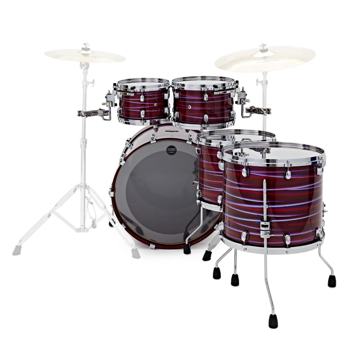 Tama WBS52RZS LPO Starclassic Walnut Birch Batería Acústica Lacquer Phantasm Oyster 15