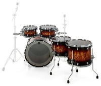 Tama WBS52RZS MBR Starclassic Walnut Birch Batería Acústica Molten Brown Burst 3