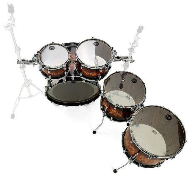 Tama WBS52RZS MBR Starclassic Walnut Birch Batería Acústica Molten Brown Burst 4